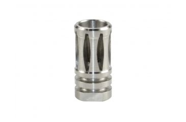 Image of Sniper Steel Muzzle Brake, for .308 5/8 in x24, Stainless, small ASMZ35