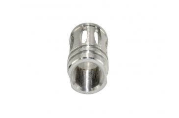 Image of Sniper Steel Muzzle Brake, for .308 5/8 in x24, Stainless, small ASMZ35