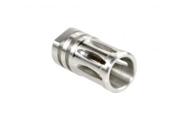 Image of Sniper Steel Muzzle Brake, for .308 5/8 in x24, Stainless, small ASMZ35