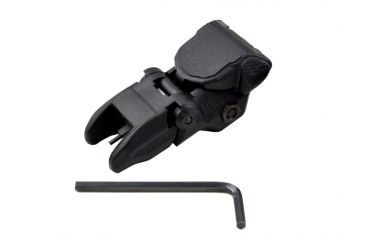 Image of Sniper Tactical Smart Polymer Front Flip Up Iron Sight, Black MFLFS03