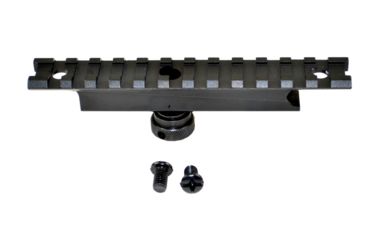 Image of Sniper Top Rail Scope Sight Rail Mount Base for AR-15 A2 Carry Handle, Picatinny, Aluminum, Black MCHTM