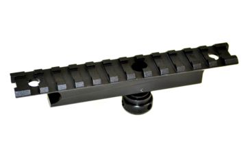 Image of Sniper Top Rail Scope Sight Rail Mount Base for AR-15 A2 Carry Handle, Picatinny, Aluminum, Black MCHTM
