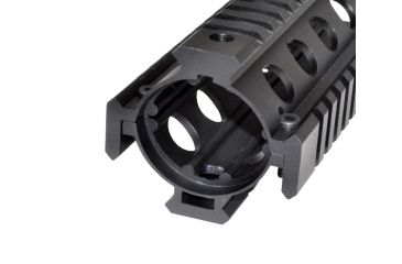Image of Sniper Two Piece Quad Handguard Rail Mount, Black MQRSL