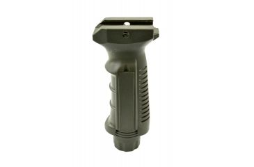 Image of Sniper Vertical Front Short Holder w/ Compartment, Green GP04-G