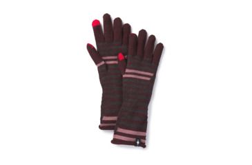 Image of Smartwool Snow Drift Glove-Unisex, Fig, Unisex Medium, SW000447A13-1FM