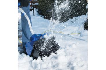 Image of Snow Joe 11-Inch 10-Amp Electric Snow Shovel with Light, Blue 324E
