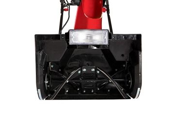Image of Snow Joe 18-Inch 13.5-Amp Electric Snow Thrower w/ Light, Red SJM988