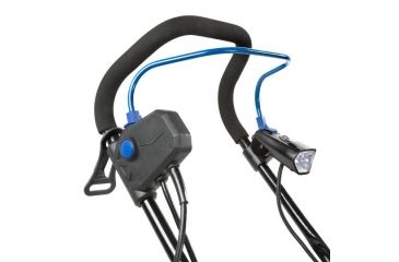 Image of Snow Joe 18-Inch 14.5-Amp Electric Snow Thrower w/ LED Light, Blue SJ619E