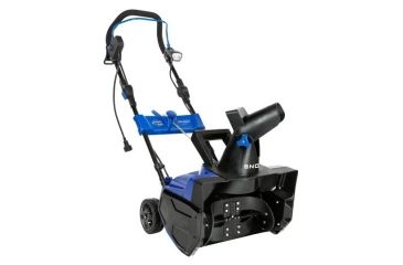 Image of Snow Joe 18-Inch 14.5-Amp Electric Snow Thrower w/ LED Light, Blue SJ619E