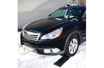 Image of Snow Joe Auto Joe TrackAssist, Non Slip Traction for Vehicle Tires, Black ATJ650