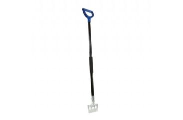Image of Snow Joe Edge 2-In-1 24-Inch Poly Blade Snow Pusher and Ice Chopper, Blue SJEG24