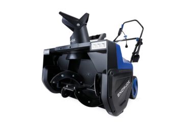 Image of Snow Joe Electric Snow Thrower, 22-Inch, 15-Amp, w/ Dual LED Lights, Blue, Large SJ627E
