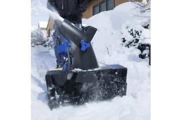 Image of Snow Joe iON Pro Series 21-Inch Cordless Snow Blower, Blue ION21SB-PRO