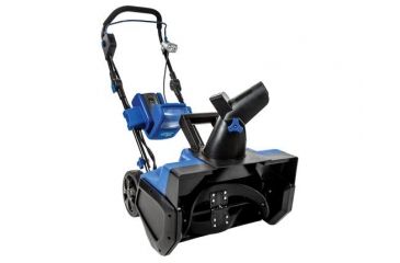Image of Snow Joe iON Pro Series 21-Inch Cordless Snow Blower, Blue ION21SB-PRO