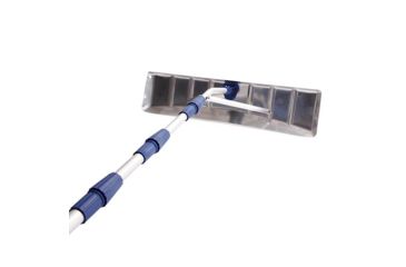 Image of Snow Joe Roofer Joe 21-Foot Twist-N-Lock Telescoping Snow Shovel Aluminum Roof Rake, Blue RJ205M