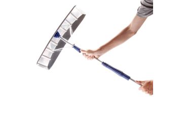 Image of Snow Joe Roofer Joe 21-Foot Twist-N-Lock Telescoping Snow Shovel Aluminum Roof Rake, Blue RJ205M
