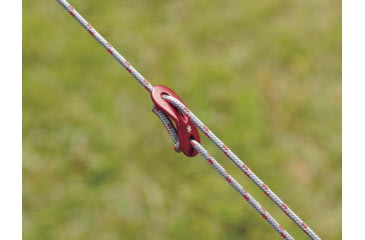 Image of Snow Peak Aluminum Rope Tensioner, Red, 12 pack, R-050-1