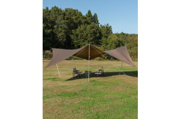 Image of Snow Peak HD Tarp Shield Mawe, Brown, TP-511