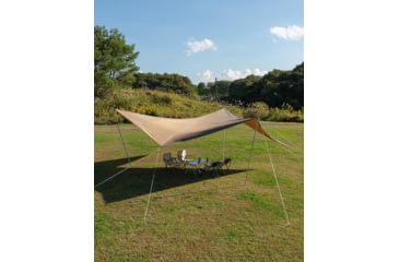 Image of Snow Peak HD Tarp Shield Mawe, Brown, TP-511