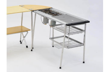 Image of Snow Peak IGT Hanging Rack, 2 Shelf Set, Steel, CK-220