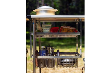 Image of Snow Peak IGT Hanging Rack, 2 Shelf Set, Steel, CK-220