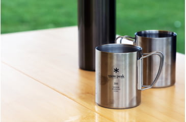 Image of Snow Peak Insulated Stainless Steel Mug, 300ml, MG-213