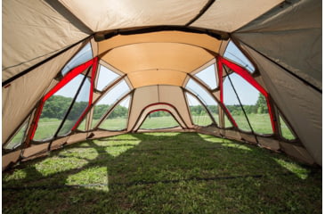 Image of Snow Peak Living Shell Long Pro Shelter, 6-Person, Brown, TP-660