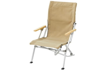 Image of Snow Peak Low Beach Chair, Khaki, LV-091KH