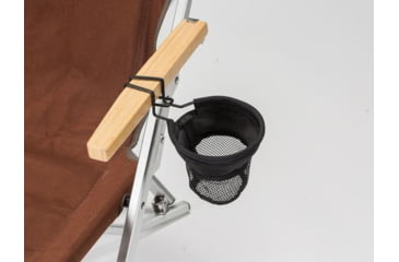 Image of Snow Peak Low Chair Cup Holder, Black, UG-282
