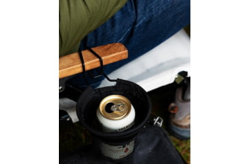 Image of Snow Peak Low Chair Cup Holder, Black, UG-282