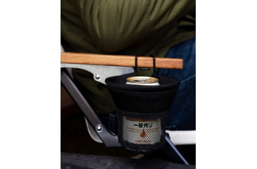 Image of Snow Peak Low Chair Cup Holder, Black, UG-282