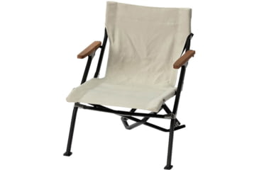 Image of Snow Peak Luxury Low Beach Chair, Ivory, LV-093IV