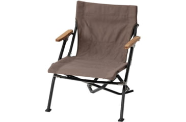 Image of Snow Peak Luxury Low Beach Chair, Grey, LV-093GY