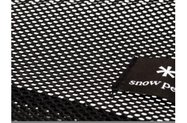 Image of Snow Peak Mesh Folding Bench, Black, LV-071M-BK