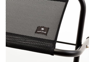 Image of Snow Peak Mesh Folding Bench, Black, LV-071M-BK
