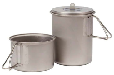 Image of Snow Peak Mini Solo Titanium Cook Set