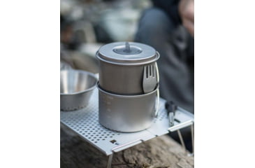 Image of Snow Peak Mini Solo Titanium Cook Set, One Size, SCS-004TR