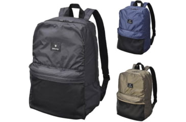 Image of Snow Peak Pocketable Daypack, Black, Navy, Olive