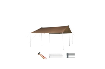 Image of Snow Peak Recta Tarp HD Pro Set, Large, TP-842S