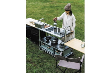 Image of Snow Peak Stainless Kitchen Table, One Size, LV-310