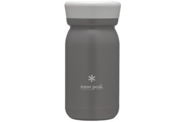 Image of Snow Peak Stainless Vacuum Bottle MILK 350, Ash, TW-351-AS