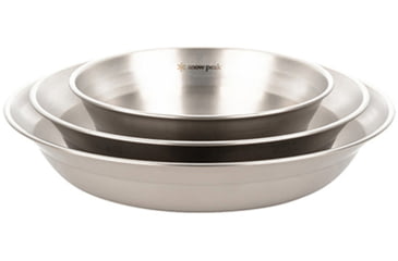 Image of Snow Peak Tableware Set Single, Stainless Steel, TW-021K