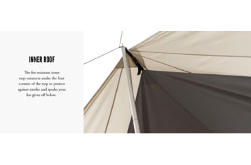 Image of Snow Peak Takibi Tarp Octa Tent, One Size, TP-430