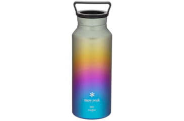 Image of Snow Peak Ti Aurora Bottle, Rainbow, 27 fl oz, TW-800-RA