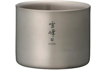 Image of Snow Peak Ti-Double Stackable Mug, Titanium, 300ML, TW-127