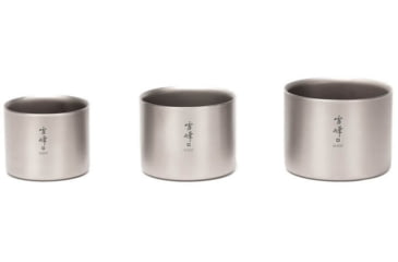Image of Snow Peak Ti-Double Stackable Mug, 200ml, TW-128
