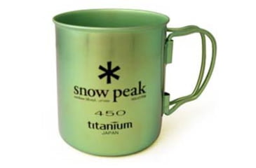 Image of Titanium Single Wall Cup- 450 Green