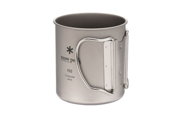 Image of Snow Peak Titanium Single Wall Cup Mug, 450, MG-143