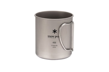 Image of Snow Peak Titanium Single Wall Cup Mug, 450, MG-143