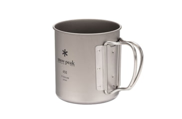 Image of Snow Peak Titanium Single Wall Cup Mug, 450, MG-143